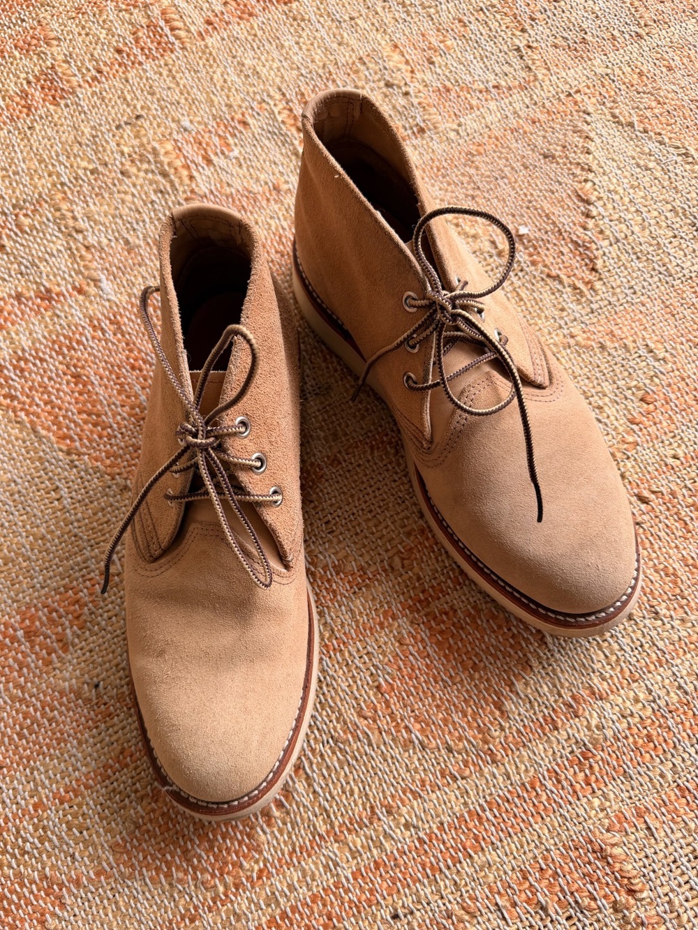 Red Wing 3143 Sand Mojave Chukka Boots 7.5 - Picture 2 of 10